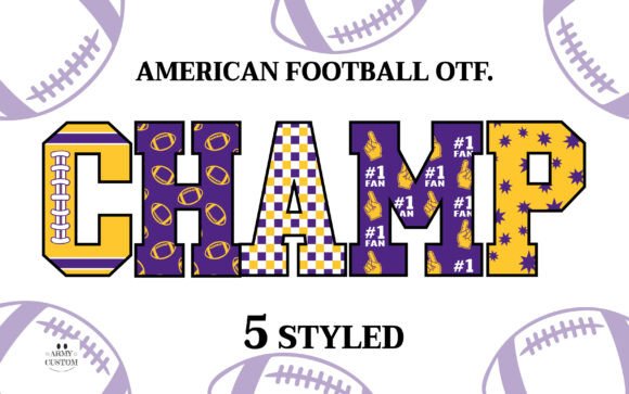 A Typeface That Scores: The Power of American Football 5 Balls