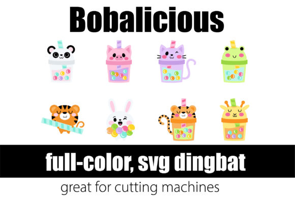 Bobalicious: The Full-Color Font That Brings Playful Energy to Your Projects