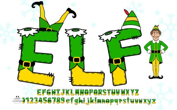 Bring Holiday Cheer to Your Projects with This Elf Font