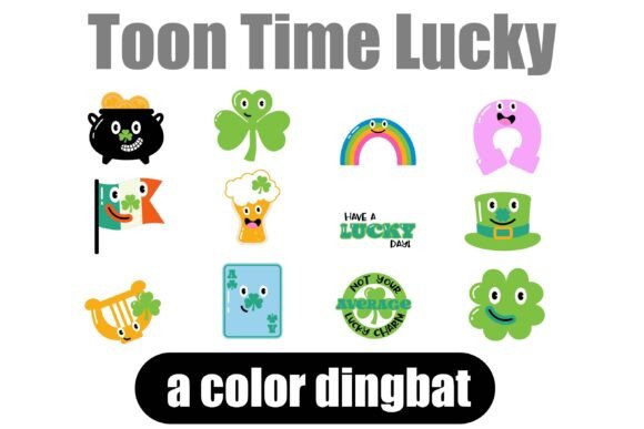 Bring Whimsy to Your Work with the Toon Time Lucky Font
