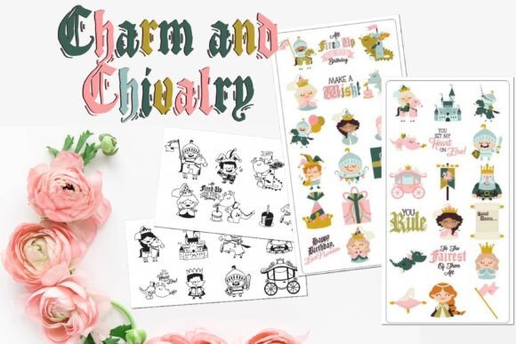 Charm and Chivalry: A Whimsical Font for Enchanting Designs