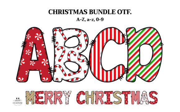 Christmas Candy Bundle: Sweeten Your Holiday Designs