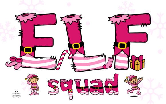 Elf Pink: A Festive Font That Brings Holiday Magic to Life