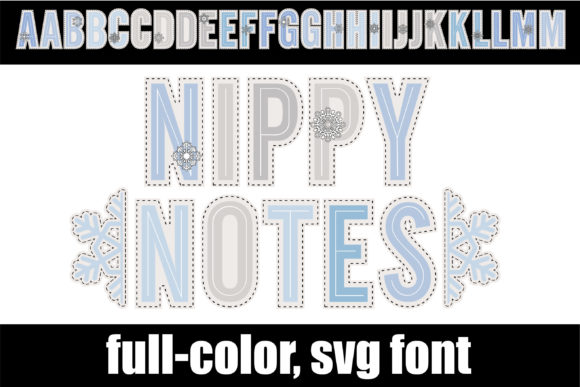 Embrace the Chill: Designing with the Nippy Notes Winter Font