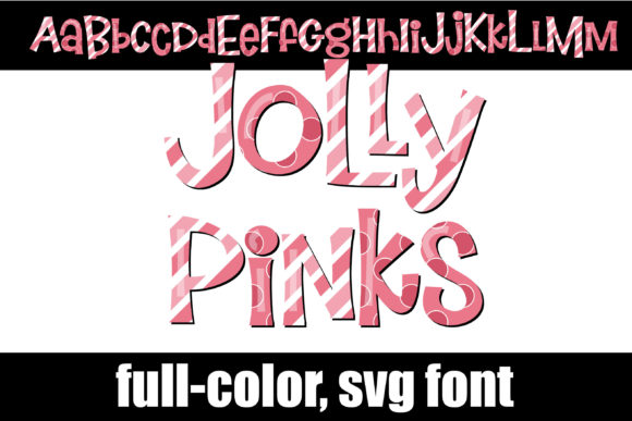 Jolly Pinks: A Whimsical Font That Pops Off the Page