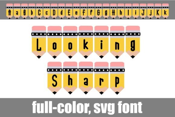 Looking Sharp: A Playful Pencil Font That Brings Ideas to Life