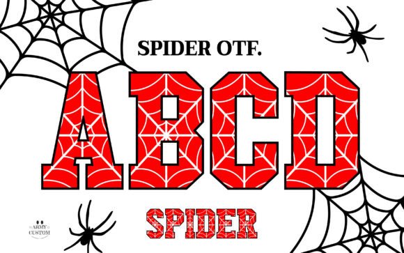 SpiderVarsity: A Display Font for Bold, Thematic Design