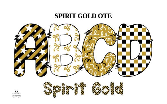 Spirit Gold: Where Academic Charm Meets Modern Design