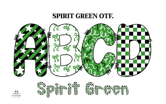 Spirit Green: A Font That Feels Like a Victory Lap