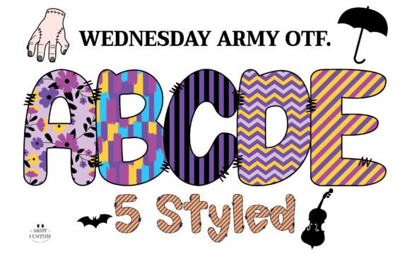 Unleash Audacious Spirit: The Wednesdayarmy Zigzag Design Bundle