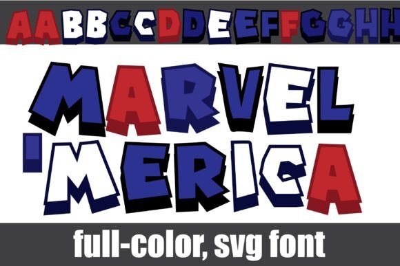 Unleash Vibrant Creativity with Marvel 'merica